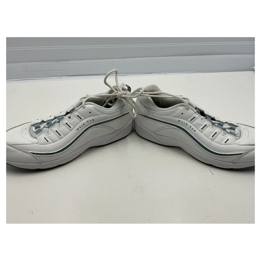 Easy Spirit Romy Women's Walking‎ Shoes White Blue Size 9.5M